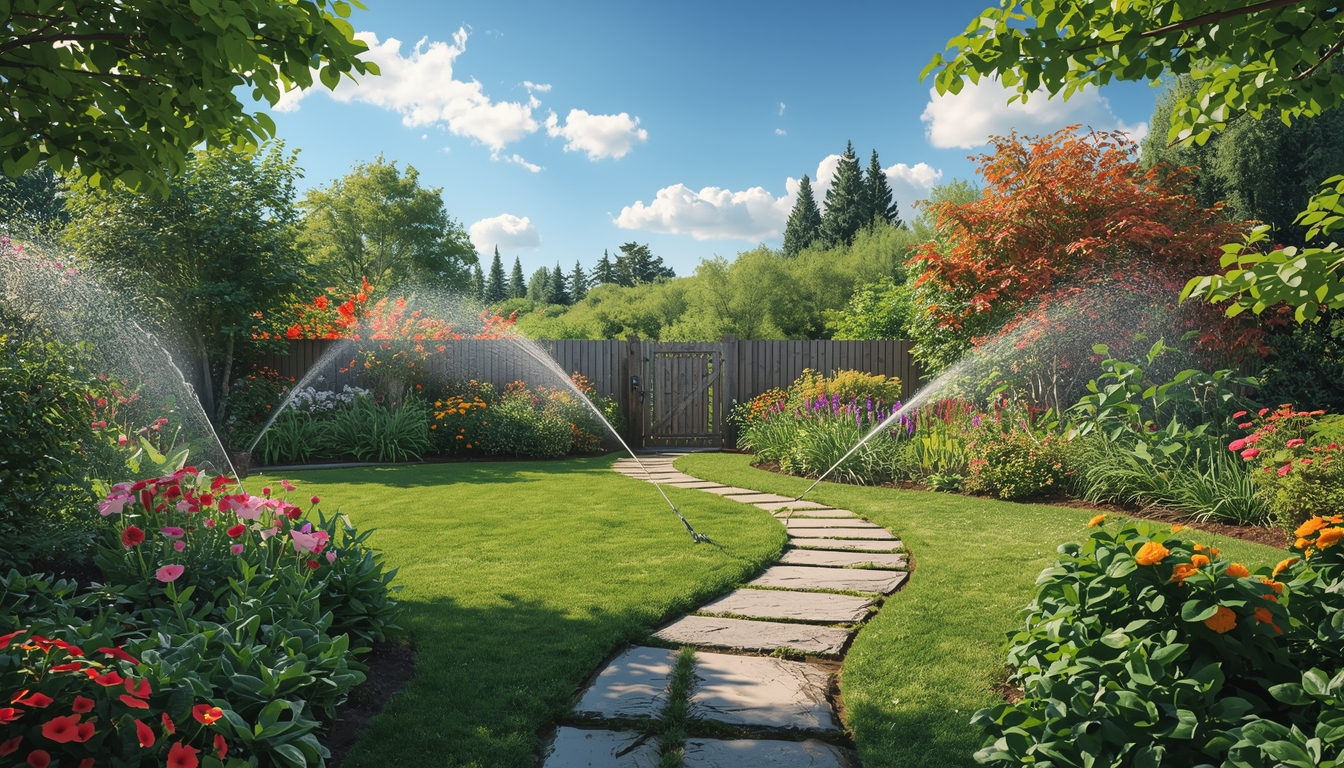 Garden watering and irrigation by Antiradiantar